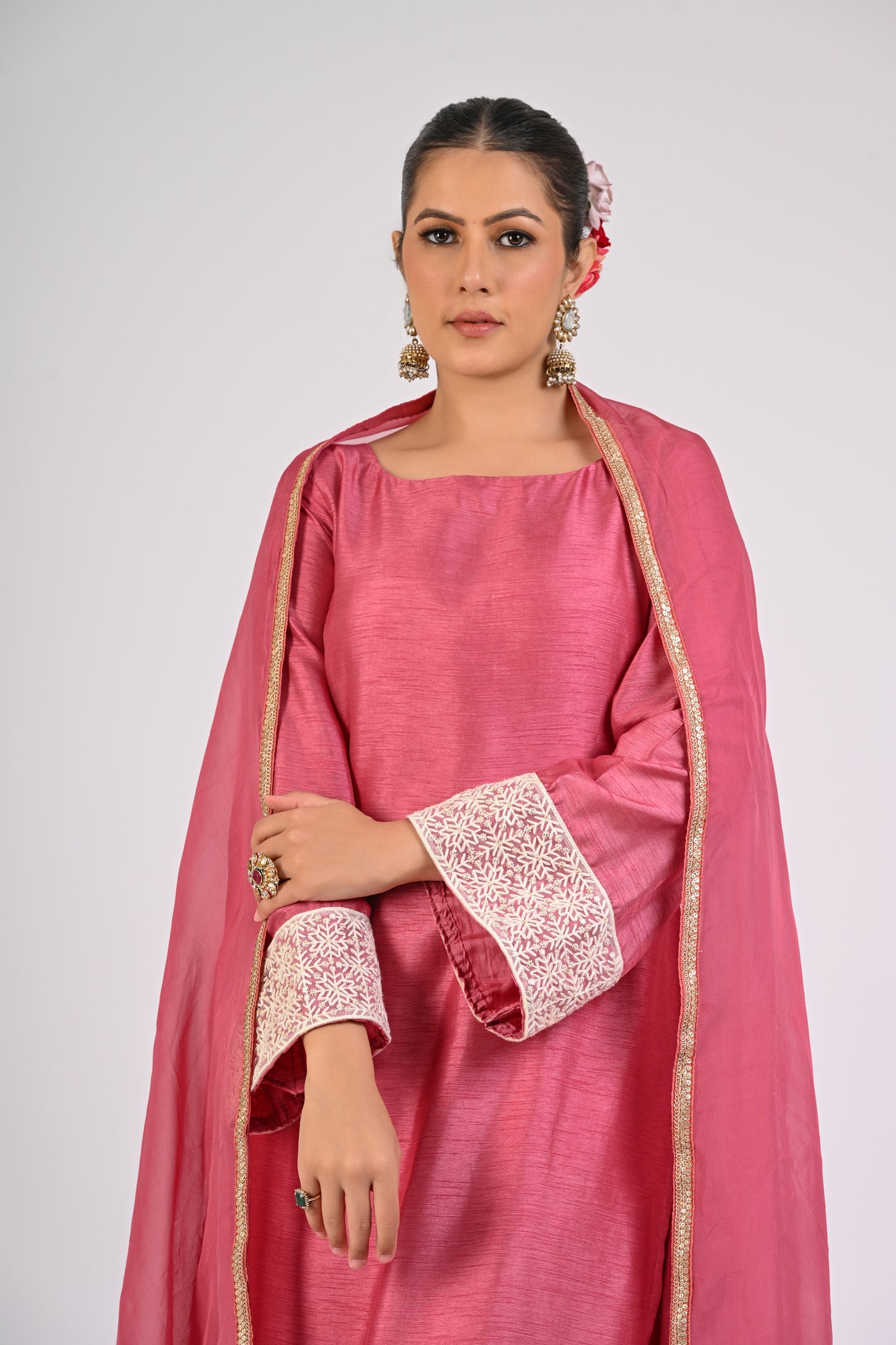 Dry Rose Kurta Set